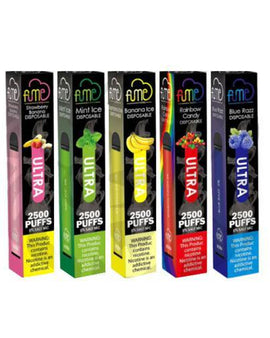 Fume Ultra Disposable 2500 Puffs- all flavors